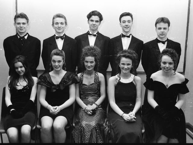 A group pictured at the St. Columb's College Formal.