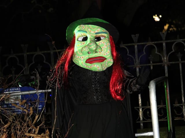 Awakening the Walled City Trail, celebrating the 40th anniversary of the Derry Halloween Festival. (Photo - Tom Heaney, nwpresspics)