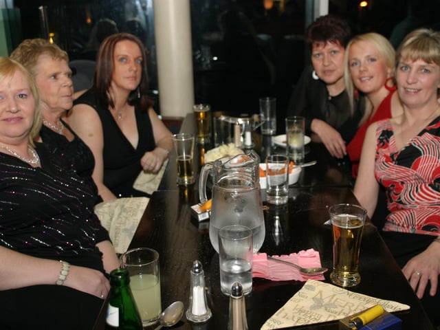 Derry Christmas parties 20 years ago in December 2003