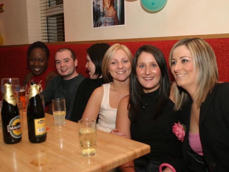 Parties and celebrations back in 2004: Jacqui Doherty.