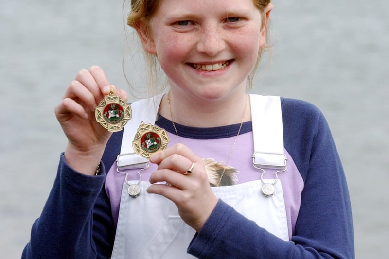 Tara Sperrin, from Carndonagh, Harvey School of Speech and Drama, winner of the Comhra Gaelige Bunscoil and Biblical Reading 9-12 years. (0605C44)