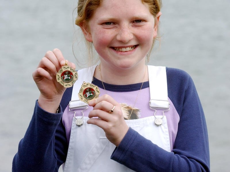 Tara Sperrin, from Carndonagh, Harvey School of Speech and Drama, winner of the Comhra Gaelige Bunscoil and Biblical Reading 9-12 years. (0605C44)
