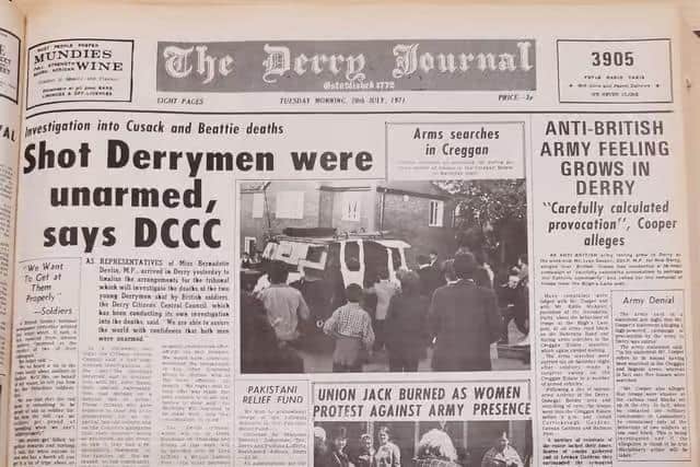 The 'Journal's' coverage of the Seamus Cusack and Desmond Beattie killings.