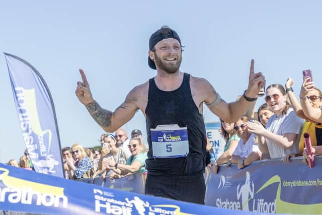 Stephen McAuley is among the favourites for the men's title at Sunday WHM. (Photo North West PressPix)