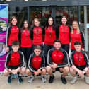 Members of O'Neills staff's 'Team Derry' who are running the Waterside Half Marathon for the Foyle Hospice on September 1.