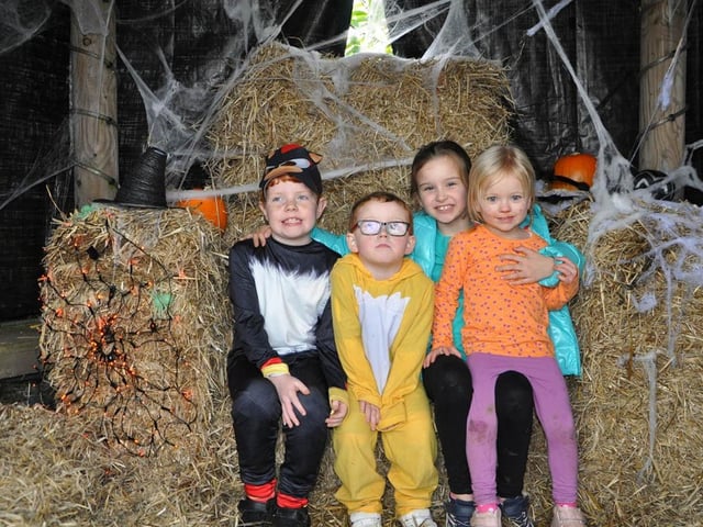 Having Hallowe'en fun at the Ráth Mór Revival Free Hallowe’en Pumpkin Patch