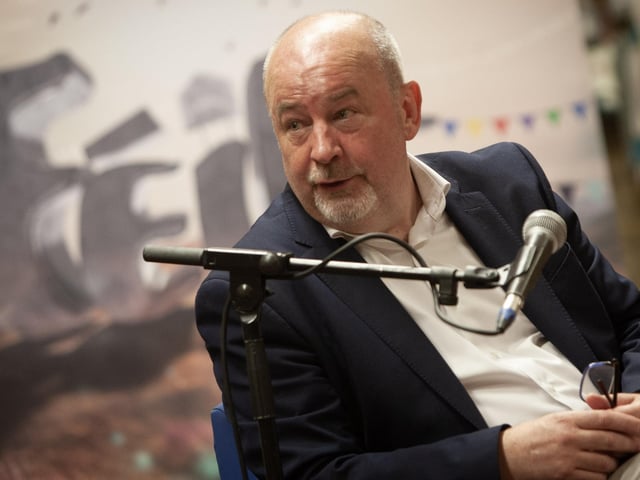 Brian Rowan in Pilot's Row.