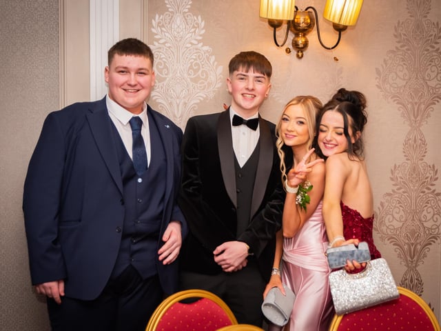Prom at Holy Cross College, Strabane. Photos by Stevie Toye - Logopix'.