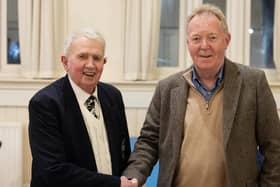 Mr. Allan Turnbull and Mr. Ronald Simpson. Photo: Adam Mc Callion@NotionBonsaiAl