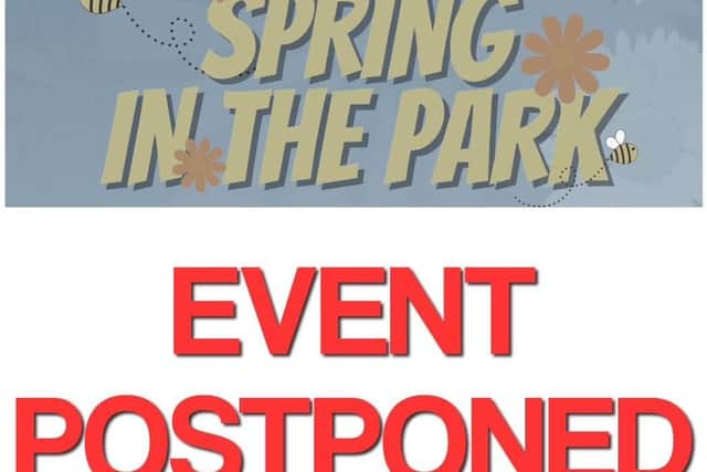 Derry’s Féile community ‘Spring in the Park’ event set to take place in Bull Park on Saturday is postponed due to adverse weather changes.