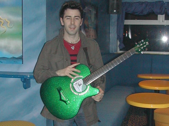 Mickey Joe Harte playing in Katy Daly's in March 2003.