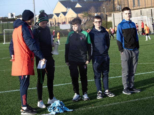 Organising things at the Sean O'Kane Memorial Cup.