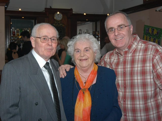 Parties and celebrations in November 2004: Raymond McCartney.