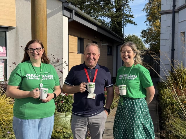 Service users, their families and Trust staff enjoyed an amazing array of scones, buns and cakes donated by local businesses and the community.