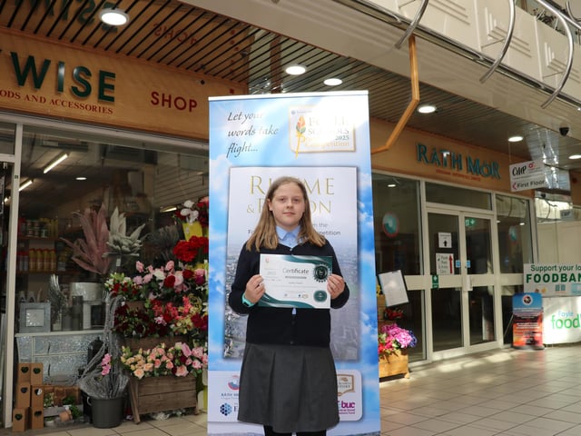 Jt 2nd place KS2 - Sophia Factor, Gaelscoil naDaróige, R7.