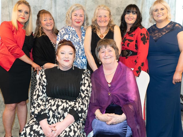 The Carndonagh Traders Business and Community Awards in the Ballyliffen Lodge Hotel on Saturday night last. Photo Clive Wasson.