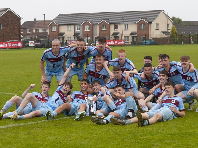 Institute FC, winners of the 2023 U15 Foyle Cup.