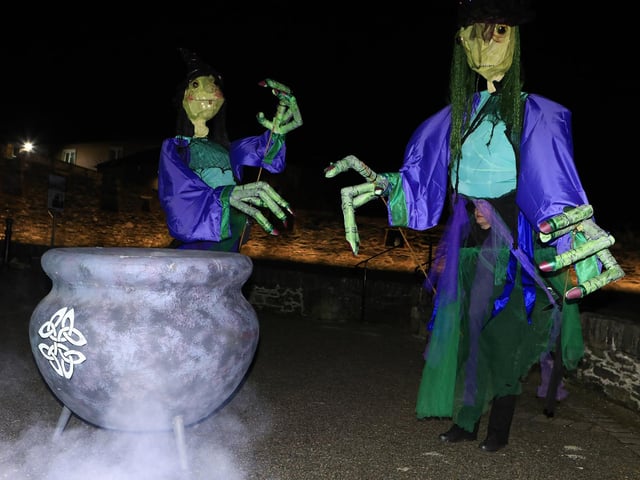 Awakening the Walled City Trail, celebrating the 40th anniversary of the Derry Halloween Festival. (Photo - Tom Heaney, nwpresspics)