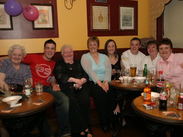 Parties and celebrations back in 2004: Gary McCamphill.