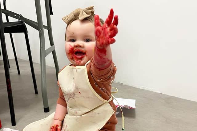 Void regularly hosts Void Tots, relaxed and fun messy play sessions with artist Sinead Crumlish for children aged 1-3 years old at Void Art Centre.