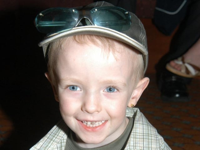 Conan Hamilton celebrating his birthday with family.