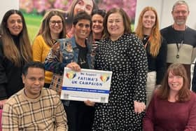 Former Olympian Fatima Whitbread will lead a Foster Walk through Derry city centre on Thursday.