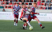 Derry City will be without the suspended Carl Winchester for the trip to Drogheda.