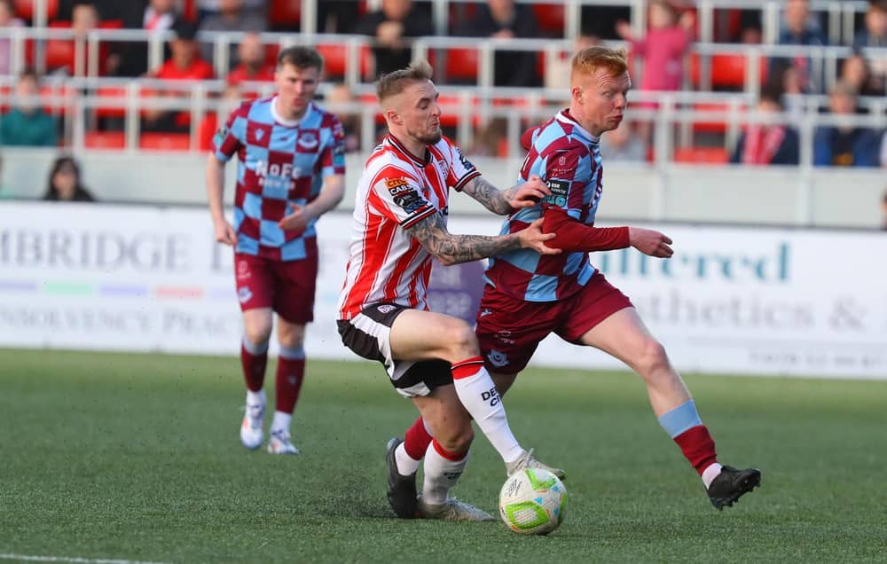 Derry City will be without the suspended Carl Winchester for the trip to Drogheda.