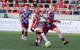 Derry City will be without the suspended Carl Winchester for the trip to Drogheda.