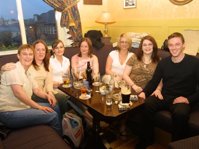 Joseph Cox's retirement party at the Derby Bar.