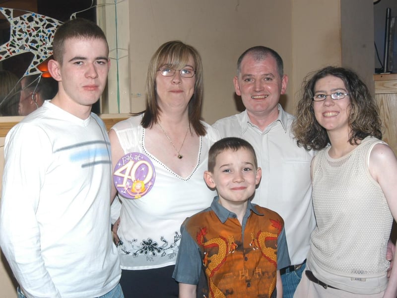 Parties and celebrations back in November 2004  Phyllis.