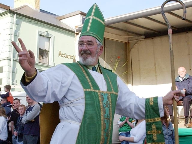 Buncrana St Patrick's Day in 2003:.