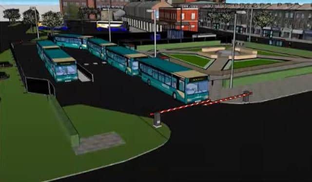 Discussions have previously been held regarding temporarily relocating Derry’s main Metro bus stops on Foyle Street to the car park to facilitate a major £4m water system upgrade.
