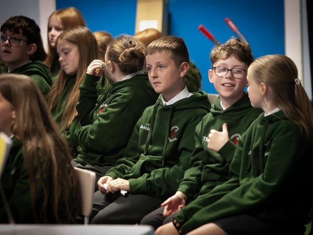 P7 Pupils Sign Off at Greenhaw PS! Jim McCafferty Photography