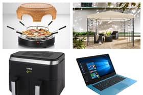 Some of the items on offer.