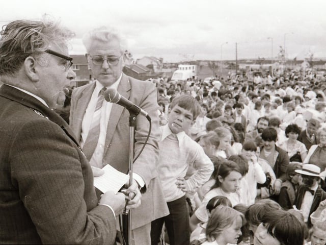 Scenes from the Galliagh Festival back in July 1985.