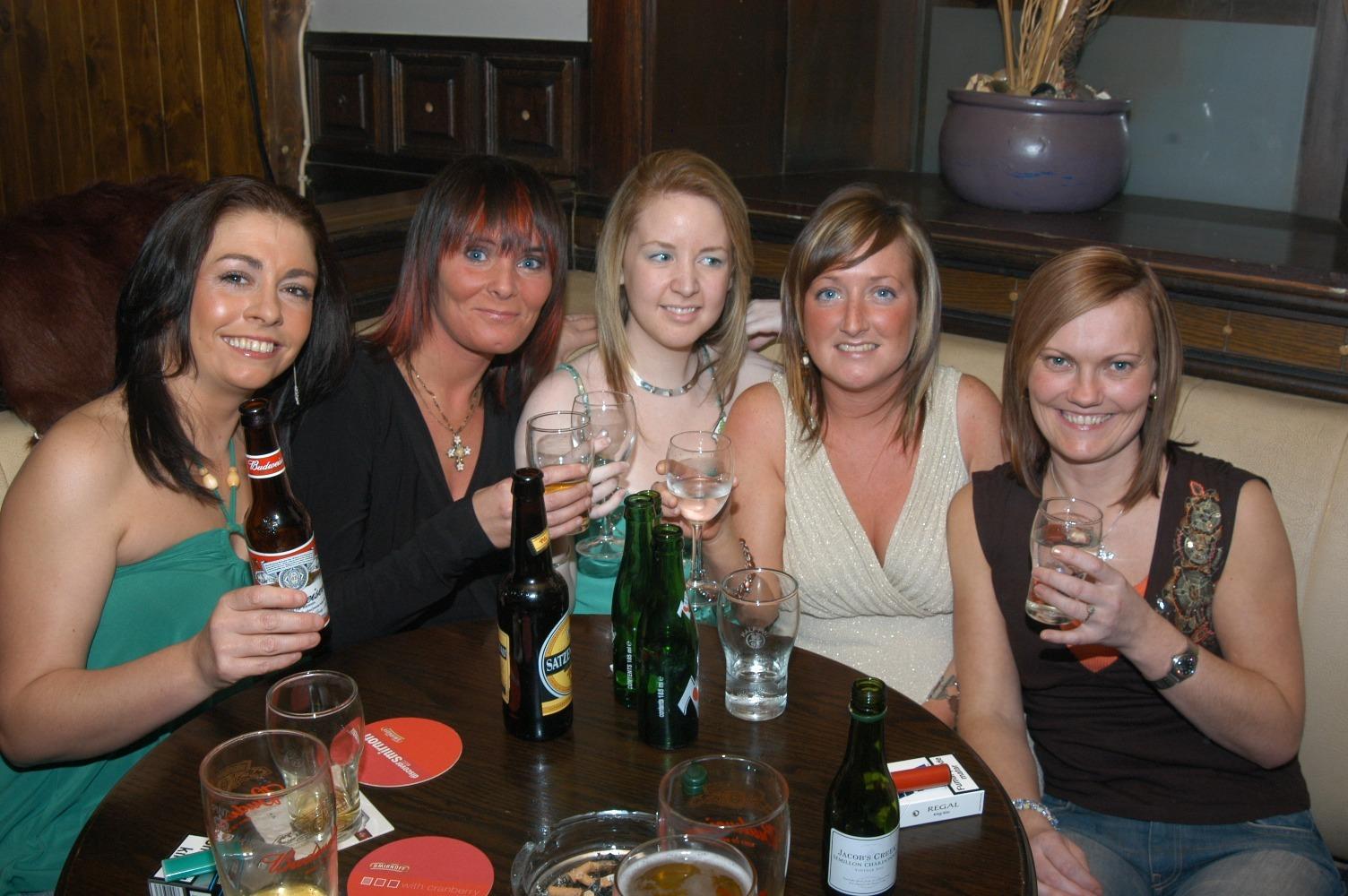 Parties and celebrations in November 2004: Julie McCallion.