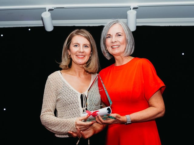 Debbie Hunter Macmillan Peronalised Care Faciliator, winner in the Championing Our Health Award category.
