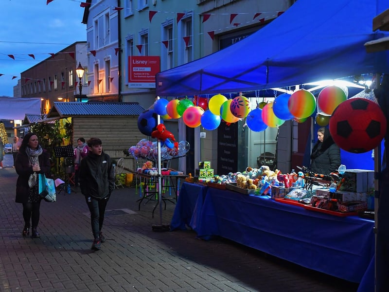 Christmas lights in Derry. Photo:George Sweeney