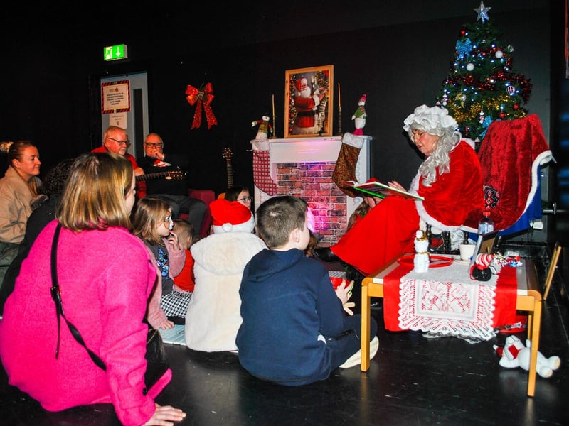 'Twas the week before Christmas' in Studio 2 in Derry with the Grinch, Santa, Mrs Claus, Cindy Lou Who, the elves and a Christmas Fairy.
