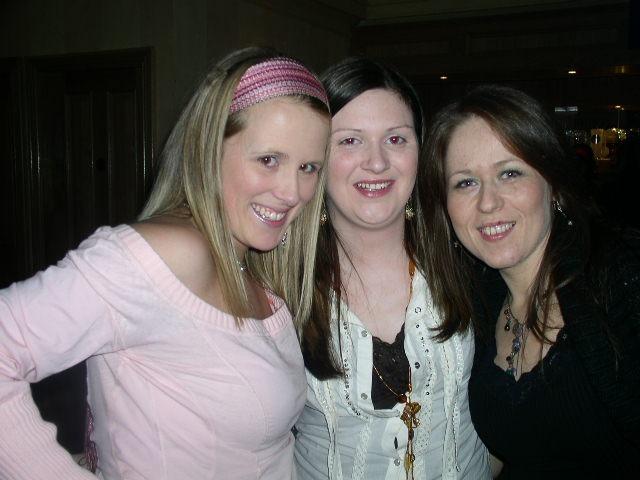 Partying in Dungiven’s John T’s back in January 2006.