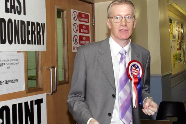 Gregory Campbell of the DUP.