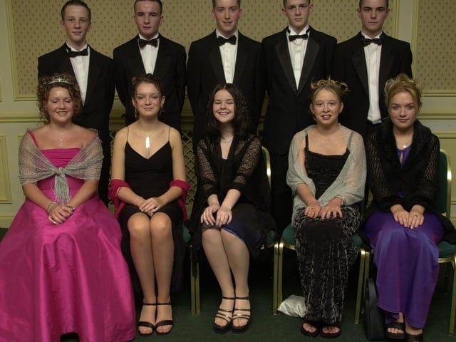 Seated, from left, Sarah Sweeney, Mairead Campbell, Erin Doherty, Emma Melaugh and Edel Moore. Standing, from left, Mark Buckley, Tony Deane, Mark O'Doherty, Daniel Kerrigan and Declan Harkin. (5/12/BD35)