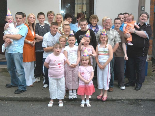 Parties and celebrations in Derry back in July 2005: Leah McGavigan.