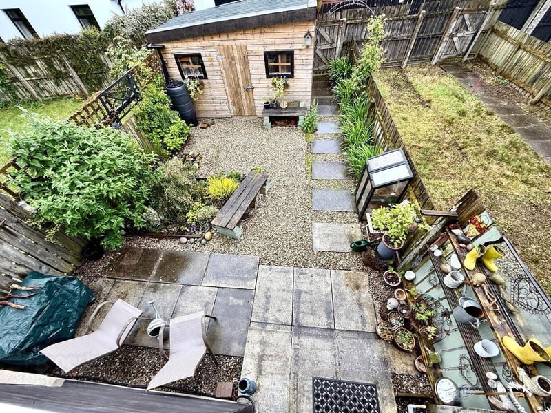 The stunning property at Culmore Square. Photos: Pauline Elliot Estate Agents.