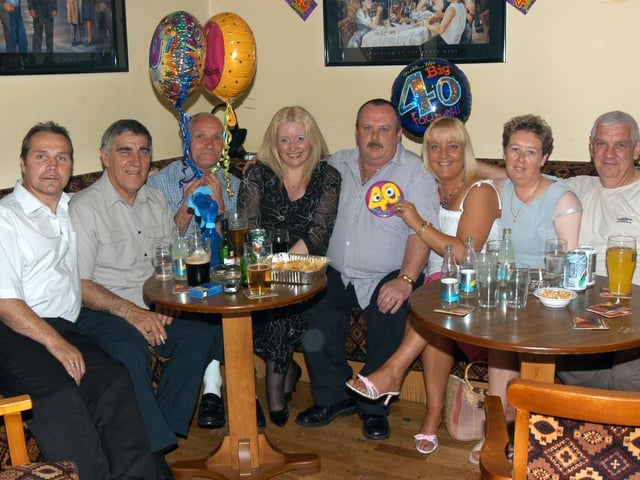 Martin Stewart's 40th birthday.