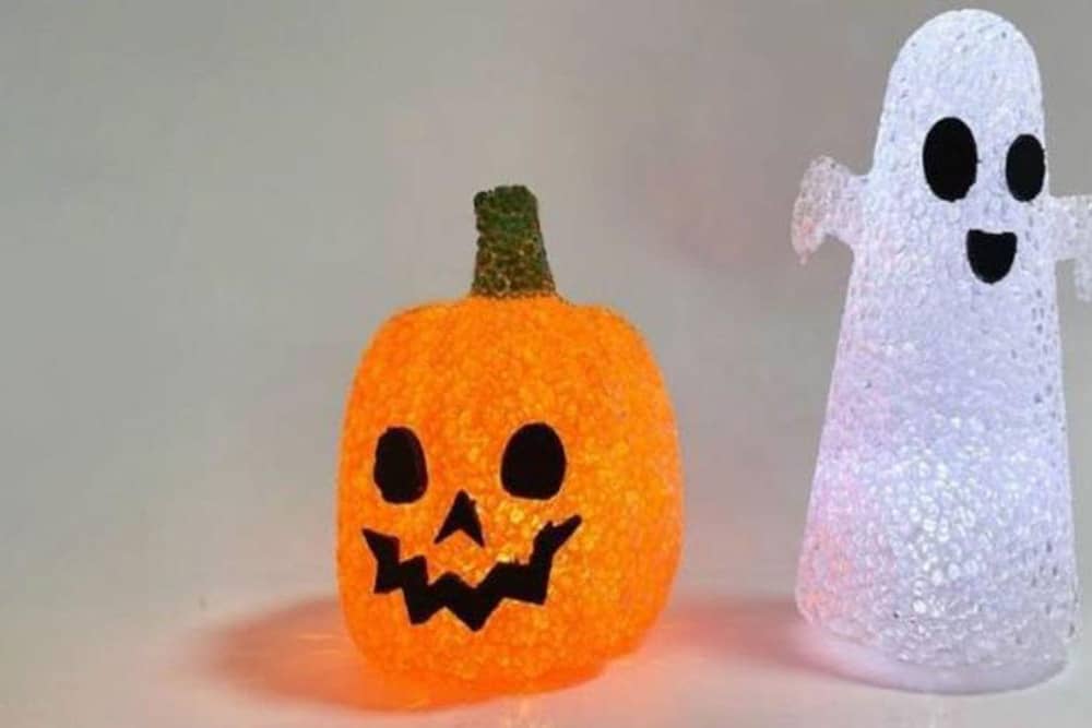 A product recall has been issued for the Poundland 'Creepy Town' Light Up Ghost & Pumpkin Halloween decoration.