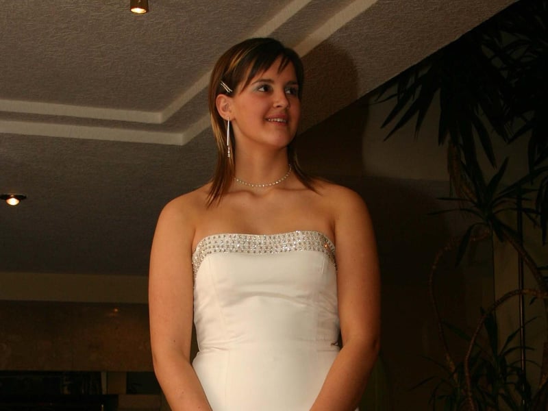 Kayte McDermott : Pictured are students at the then recently opened Lisneal College in the Waterside as they gathered for their school formal back in March 2005.