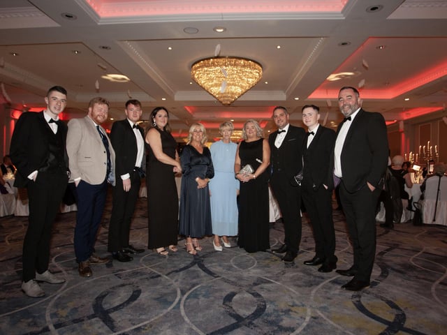 The Sinn Fein table at Saturday night's Foyle Search and Rescue Gala Ball at the Everglades Hotel, Derry. (Photos: Jim McCafferty Photography)