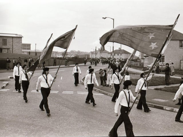 Republican Easter commemorations in Derry.
